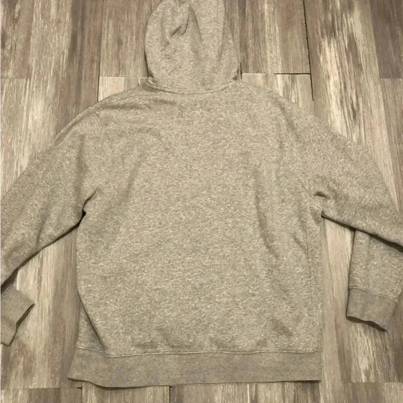 Nike Mens JR 286 Logo Pullover‎ Fleece Hoodie Size L Gray - Picture 8 of 8